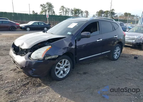 2012 Nissan Rogue Sv W/Sl Pkg from USA, damaged, VIN JN8AS5MV9CW409492